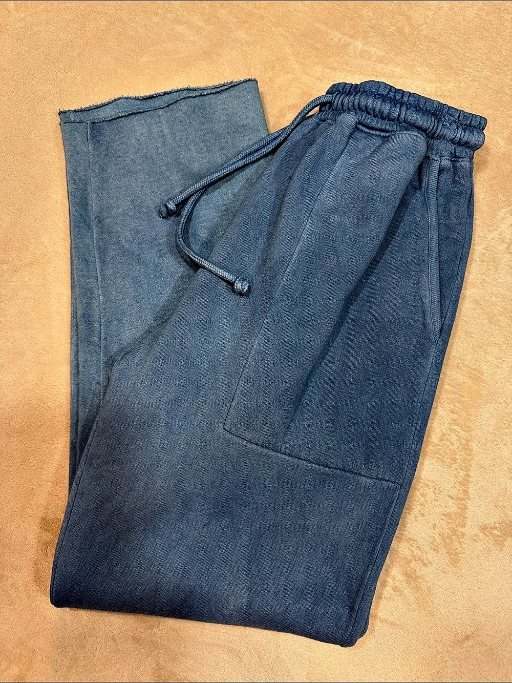 Blue Fleece Joggers Size XS